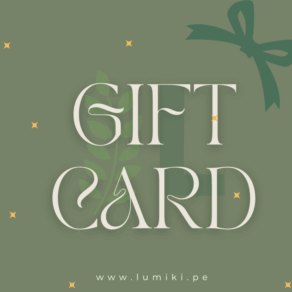 Gift Card Emprendimiento Dorado Celeste